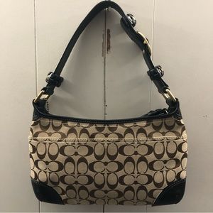 VTG COACH Bag I Coach Jacquard Hobo Shoulder Bag - 11431